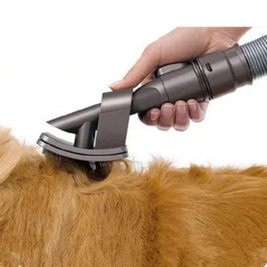 2-in-1 Vacuum Grooming Brush - Hair Removal System | EcoUrbanPaws