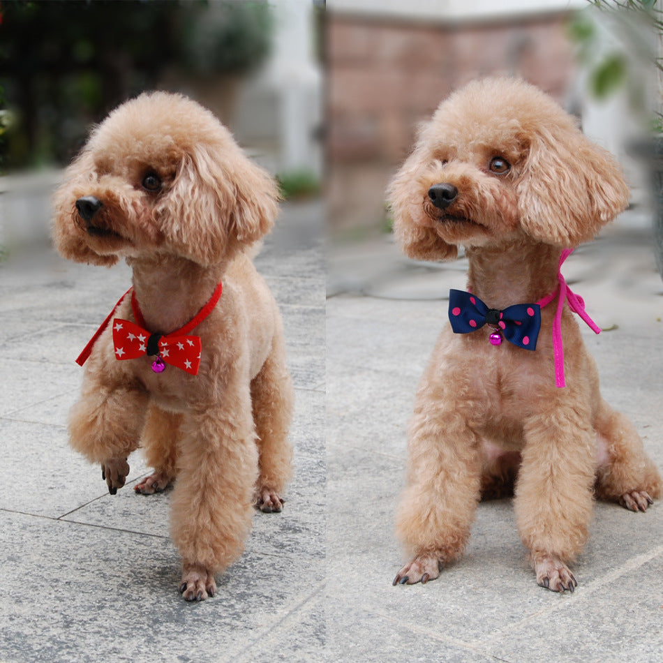 Stylish Pet Bow Tie - Eco-Friendly Fashion Accessory | EcoUrbanPaws
