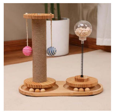 Interactive Cat Treat Dispenser - Mental Stimulation Toy | EcoUrbanPaws