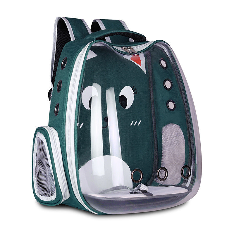 Breathable Pet Carrier Backpack - Hands-Free Travel | EcoUrbanPaws
