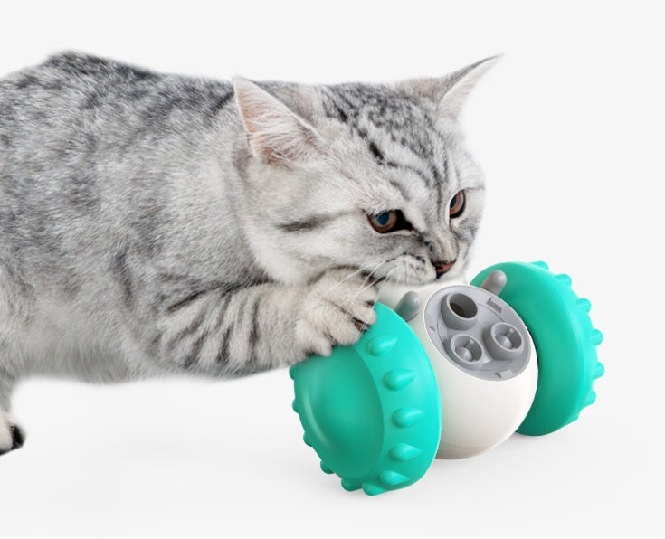 Smart Balance Car Feeder - Interactive Tumbler Toy | EcoUrbanPaws