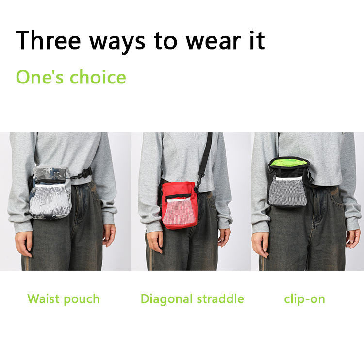 Professional Dog Training Treat Pouch - Hands-Free Design | EcoUrbanPaws