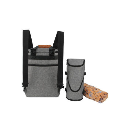 Premium Dog Food Travel Bag - Multi-Compartment Storage | EcoUrbanPaws