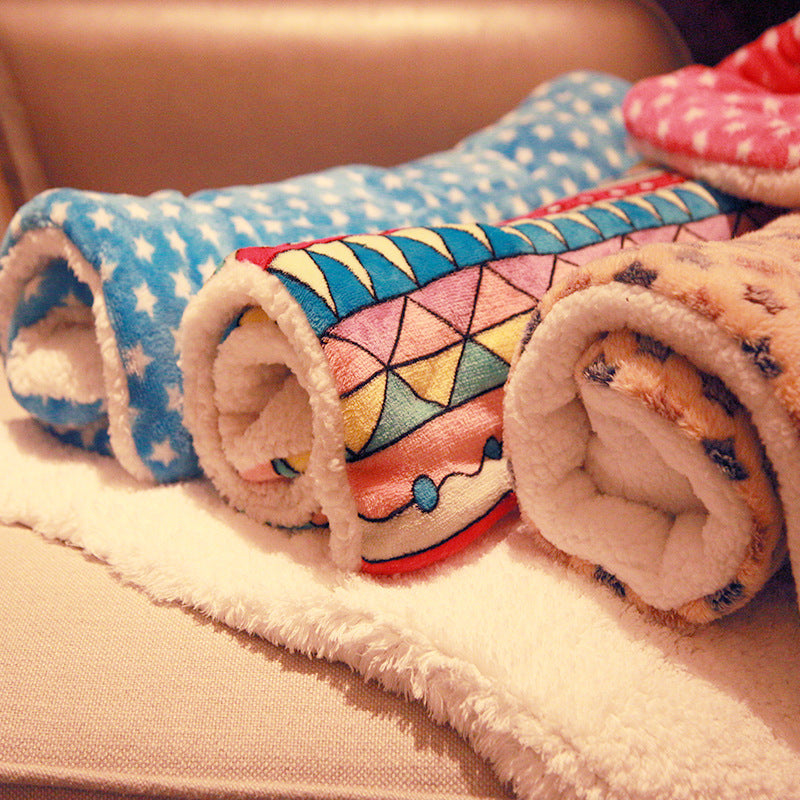 Cute Cat Blankets Dog Pet Mat - Cozy Comfort | EcoUrbanPaws
