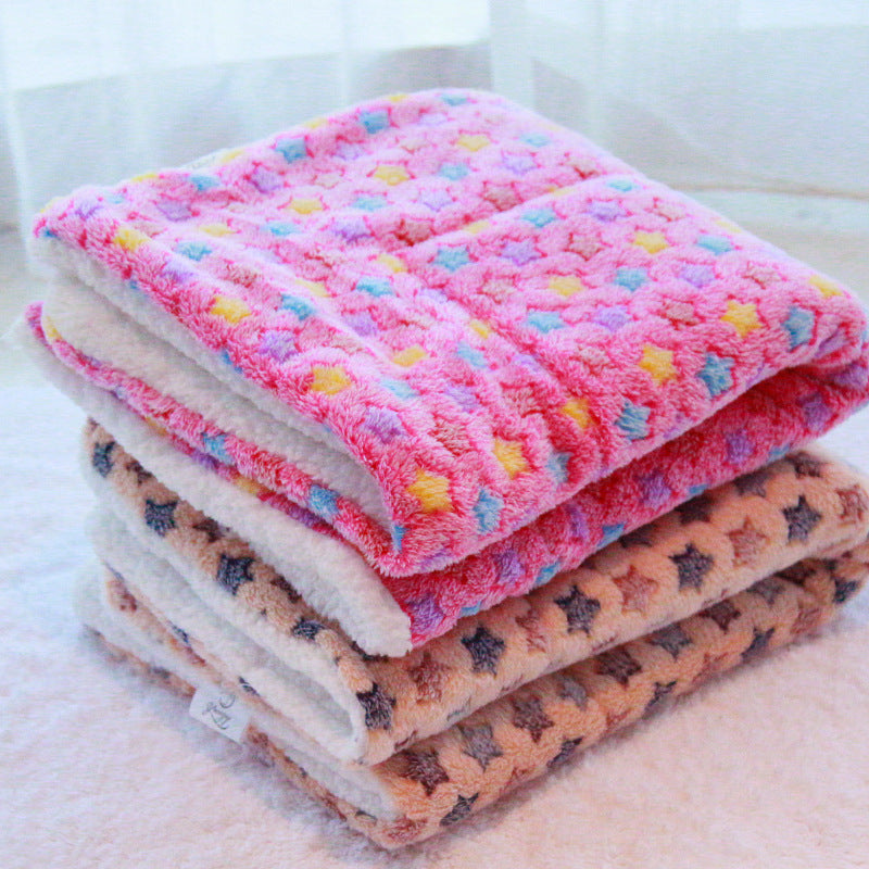 Cute Cat Blankets Dog Pet Mat - Cozy Comfort | EcoUrbanPaws