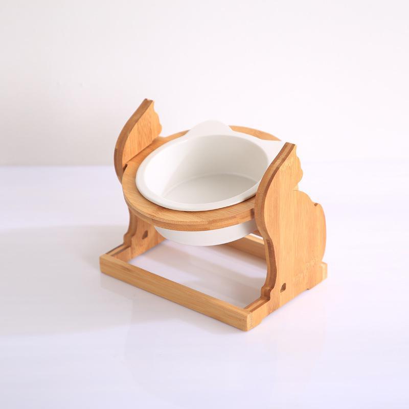 Classic Cat Food Bowl - Eco-Friendly & Stylish Design | EcoUrbanPaws