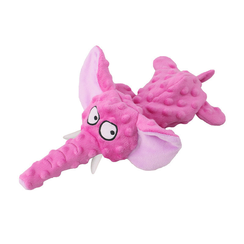Premium Elephant Plush Toy - Interactive Comfort Design | EcoUrbanPaws