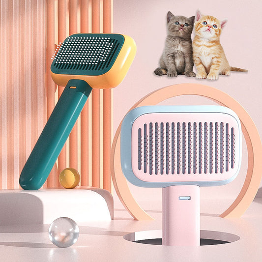 Professional Detangling Comb - Stainless Steel Precision | EcoUrbanPaws