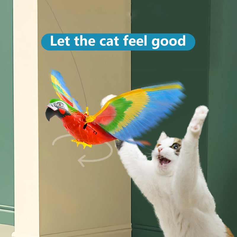 Interactive Bird Simulation Toys - Realistic Cat Entertainment | EcoUrbanPaws