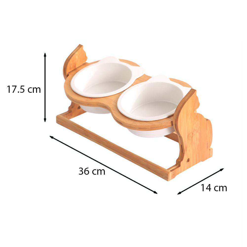 Classic Cat Food Bowl - Eco-Friendly & Stylish Design | EcoUrbanPaws