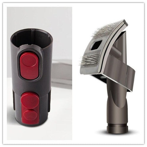 2-in-1 Vacuum Grooming Brush - Hair Removal System | EcoUrbanPaws