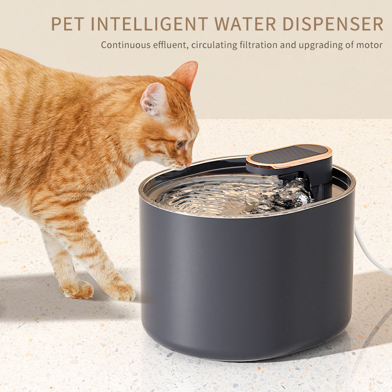 Automatic Pet Water Fountain - USB Rechargeable Feeder | EcoUrbanPaws