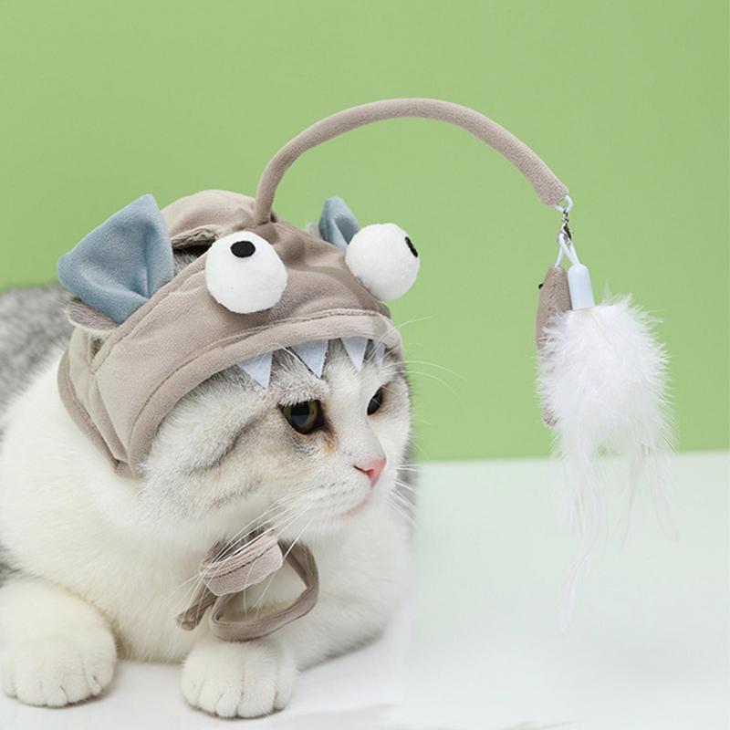 Interactive Feather Wand Toy - Hilarious Cat Entertainment | EcoUrbanPaws