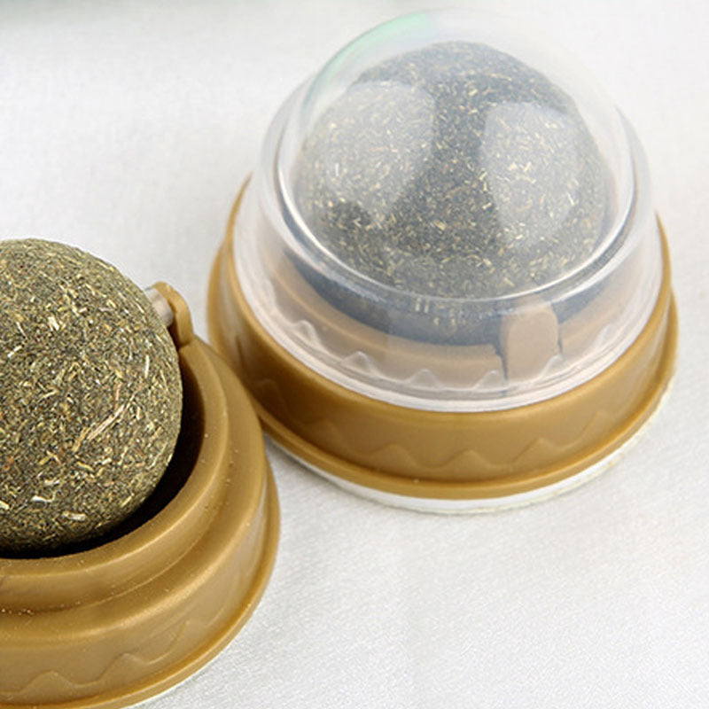 Natural Catnip Dental Health Balls - Teeth Cleaning Treats | EcoUrbanPaws