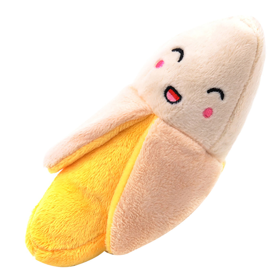 Cartoon Fruit Vocal Plush Collection - Educational Fun | EcoUrbanPaws