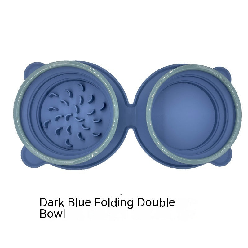 Portable Silicone Travel Bowls - Foldable & Non-Slip | EcoUrbanPaws