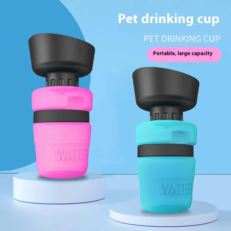 Foldable Travel Water Bottle - Hydration On-The-Go | EcoUrbanPaws