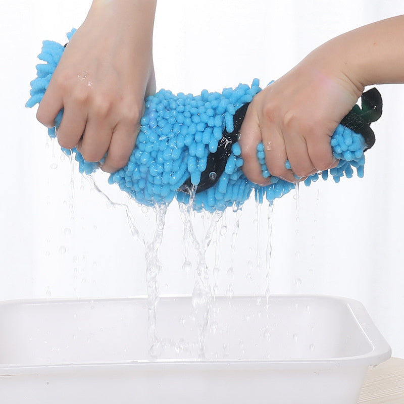 Super Absorbent Pet Bath Towel - Quick-Dry Microfiber | EcoUrbanPaws