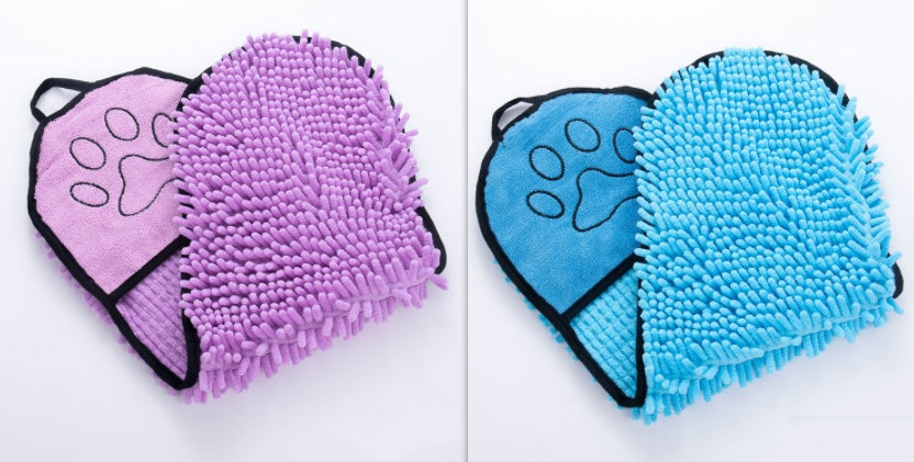 Super Absorbent Pet Bath Towel - Quick-Dry Microfiber | EcoUrbanPaws