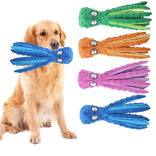 Eco-Friendly Plush Octopus Toy - New Design Innovation | EcoUrbanPaws