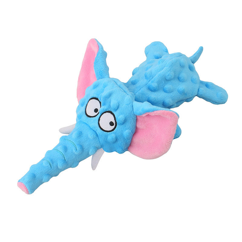 Premium Elephant Plush Toy - Interactive Comfort Design | EcoUrbanPaws
