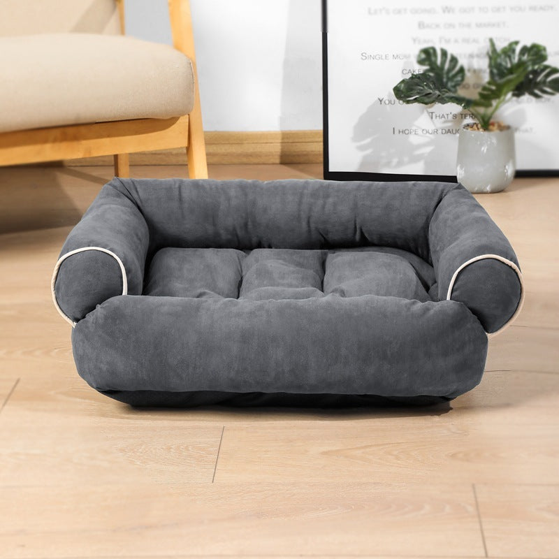 Warm & Cozy Pet Sofa Bed - Winter Comfort | EcoUrbanPaws
