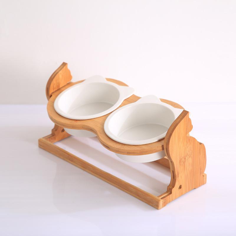 Classic Cat Food Bowl - Eco-Friendly & Stylish Design | EcoUrbanPaws