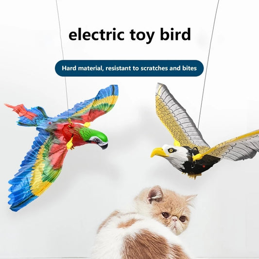 Interactive Bird Simulation Toys - Realistic Cat Entertainment | EcoUrbanPaws
