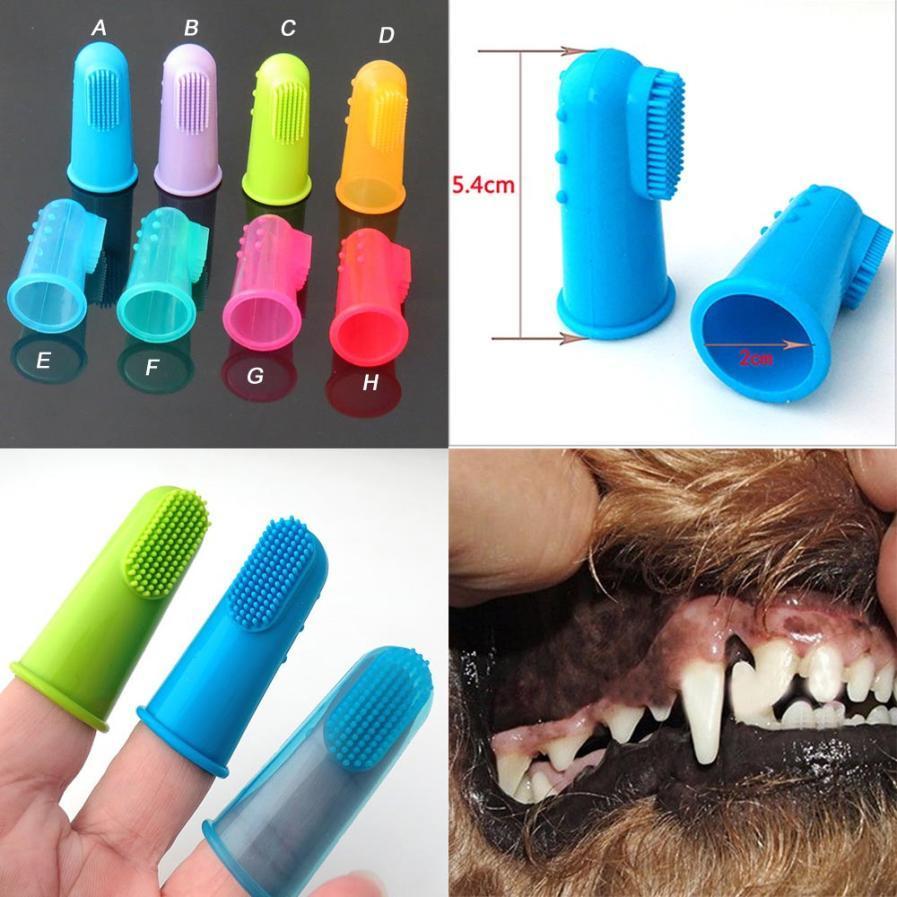 Gentle Pet Dental Care - Easy-to-Use Finger Toothbrush | EcoUrbanPaws