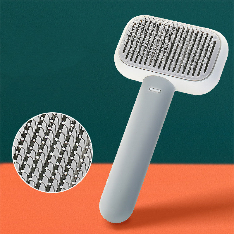Professional Detangling Comb - Stainless Steel Precision | EcoUrbanPaws