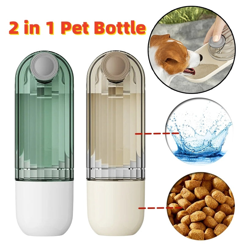 2-in-1 Portable Water Cup - Travel Hydration Solution | EcoUrbanPaws