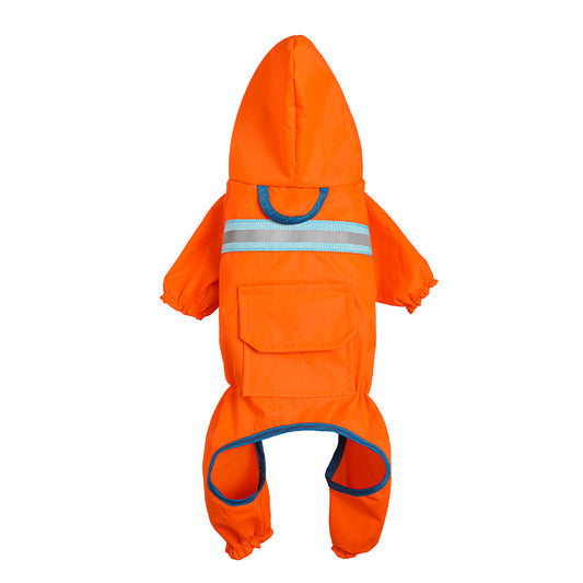 Reflective Safety Raincoat - Waterproof Pet Protection | EcoUrbanPaws