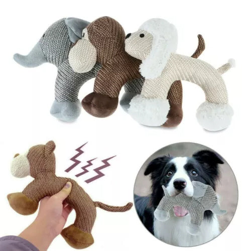 Bite-Resistant Squeaky Duck Toys - All Dog Sizes | EcoUrbanPaws