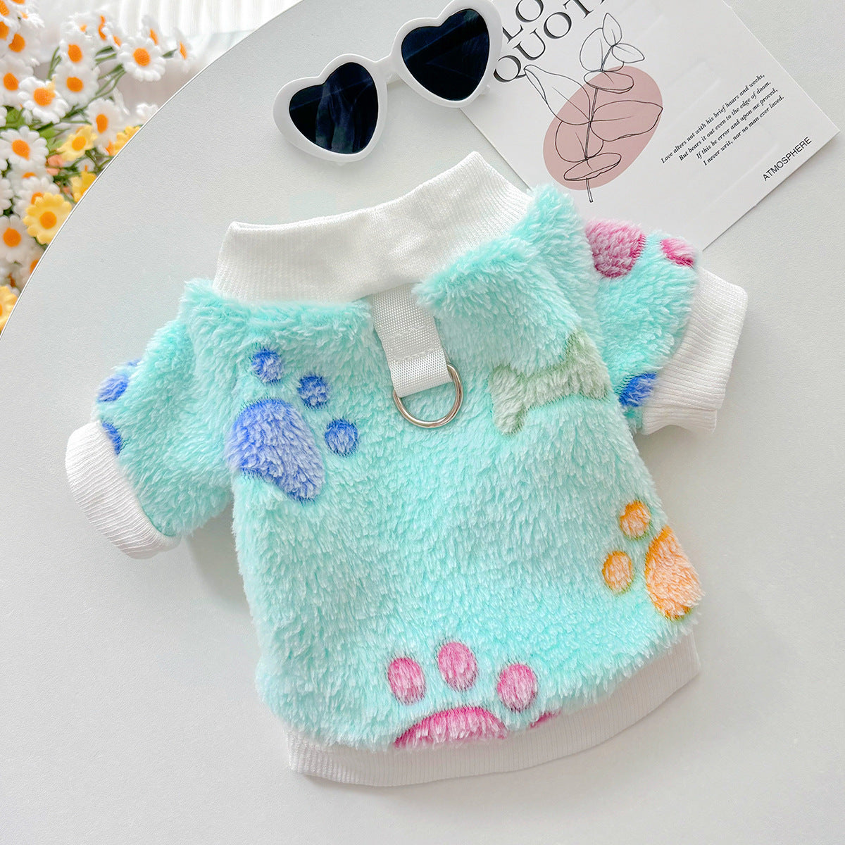 Flannel Warm Skin-friendly Pet Clothing | EcoUrbanPaws