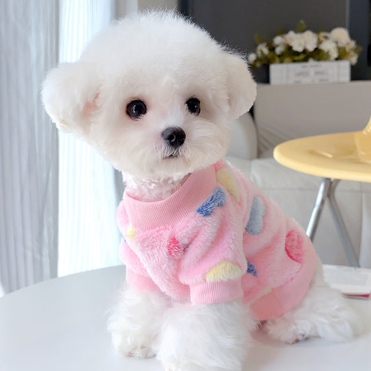 Flannel Warm Skin-friendly Pet Clothing | EcoUrbanPaws