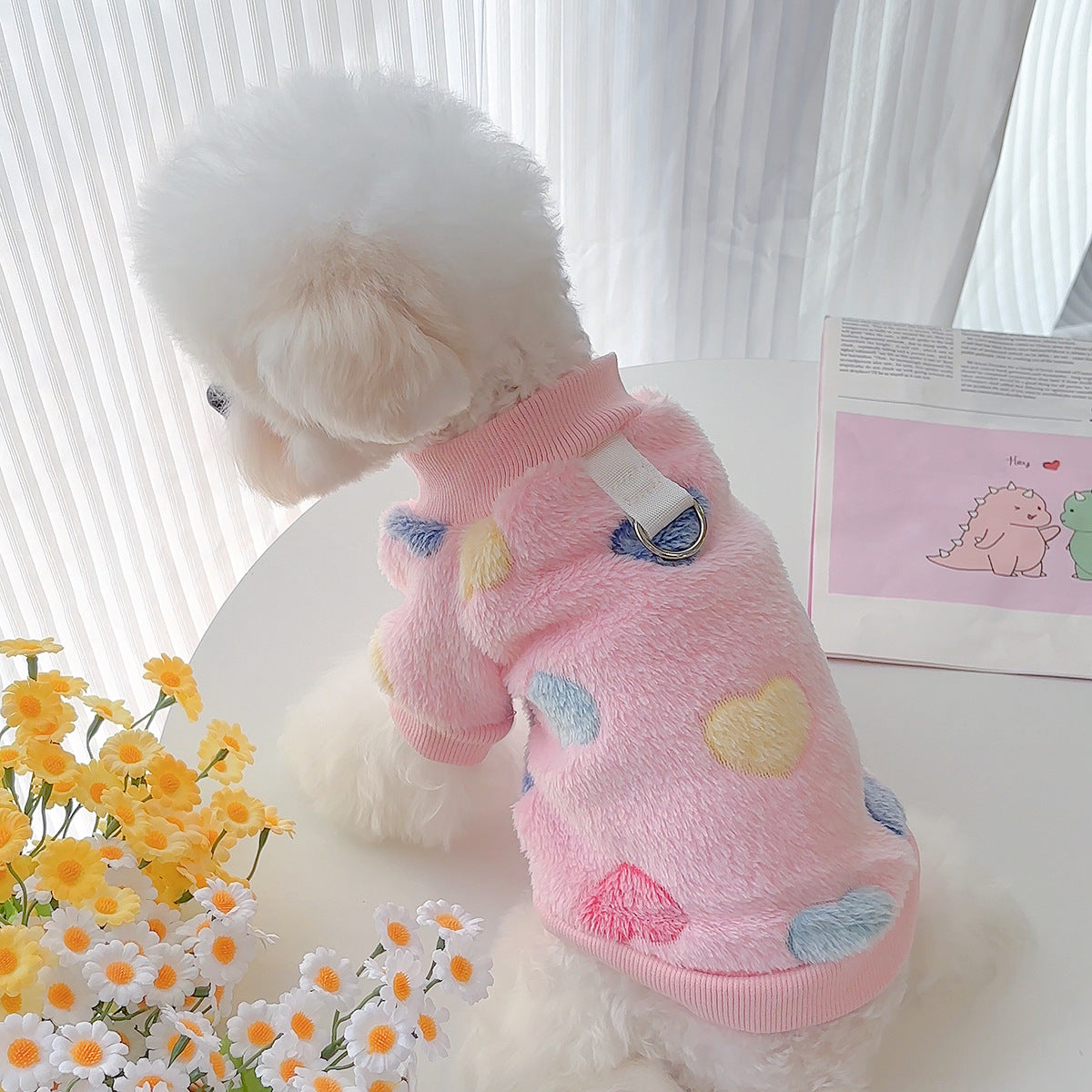Flannel Warm Skin-friendly Pet Clothing | EcoUrbanPaws