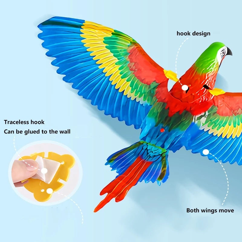 Interactive Bird Simulation Toys - Realistic Cat Entertainment | EcoUrbanPaws