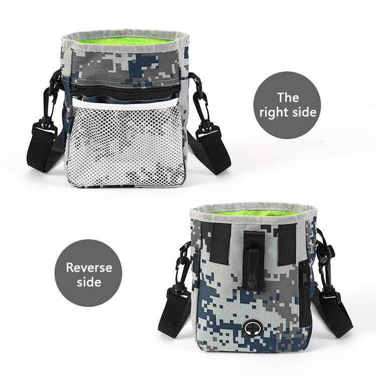 Professional Dog Training Treat Pouch - Hands-Free Design | EcoUrbanPaws