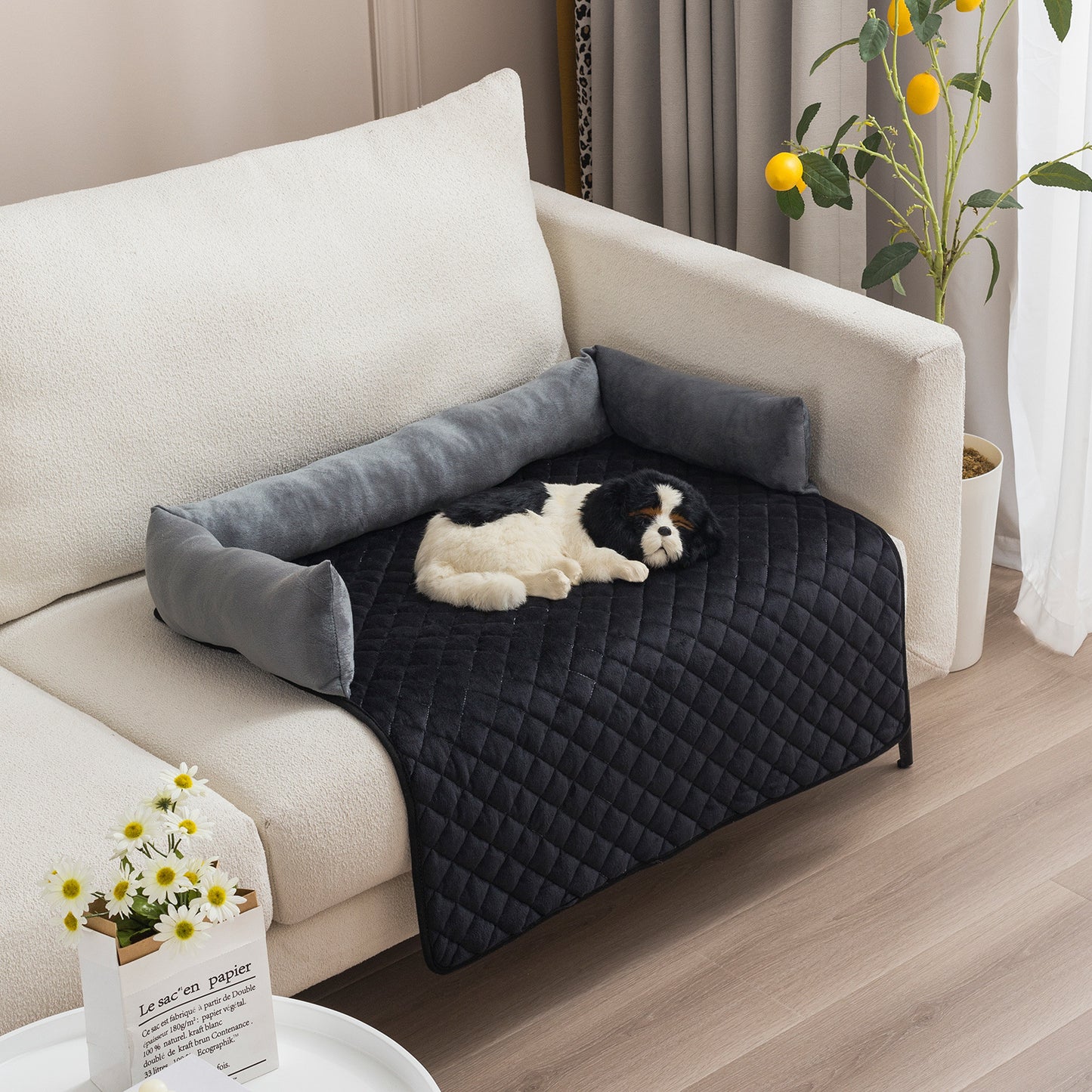 Waterproof Cozy Pet Sofa Bed - All-Weather Comfort | EcoUrbanPaws