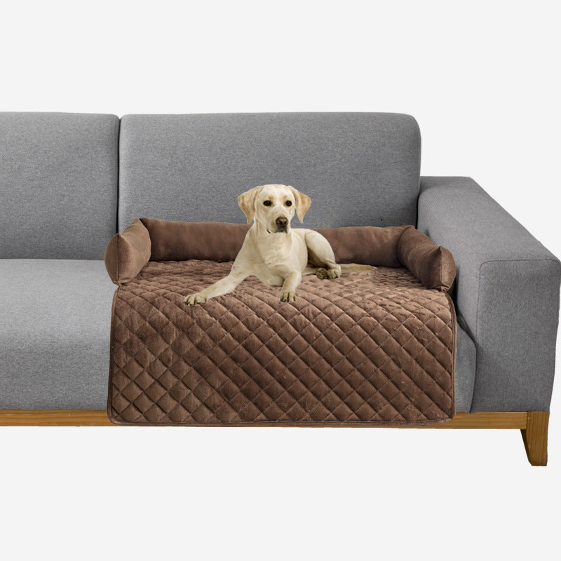 Waterproof Cozy Pet Sofa Bed - All-Weather Comfort | EcoUrbanPaws
