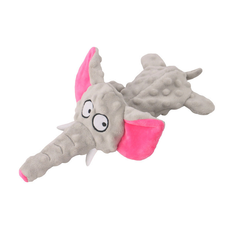 Premium Elephant Plush Toy - Interactive Comfort Design | EcoUrbanPaws