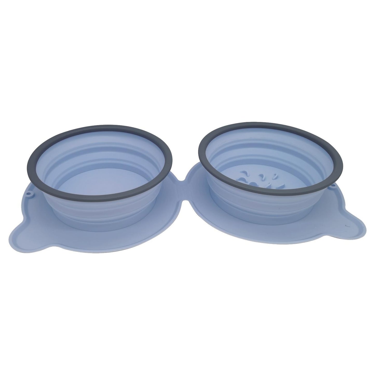 Portable Silicone Travel Bowls - Foldable & Non-Slip | EcoUrbanPaws