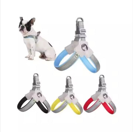 Pet Dog Cat Harness - Adjustable Reflective Control | EcoUrbanPaws
