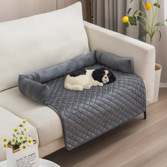 Waterproof Cozy Pet Sofa Bed - All-Weather Comfort | EcoUrbanPaws