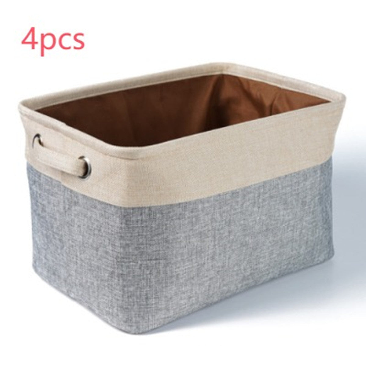 Japanese Style Storage Basket - Linen Pet Organization | EcoUrbanPaws