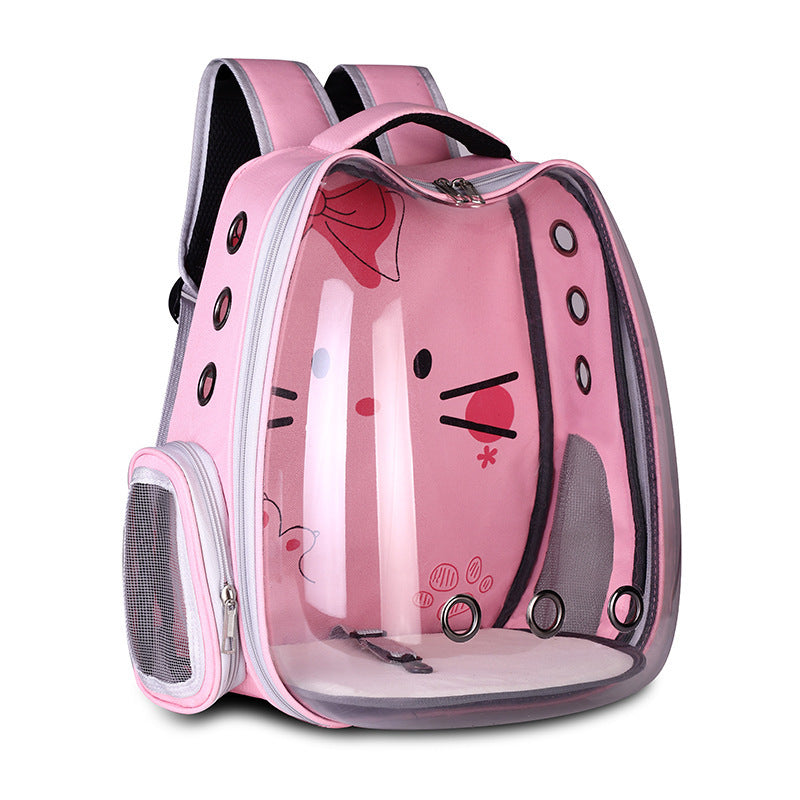 Breathable Pet Carrier Backpack - Hands-Free Travel | EcoUrbanPaws