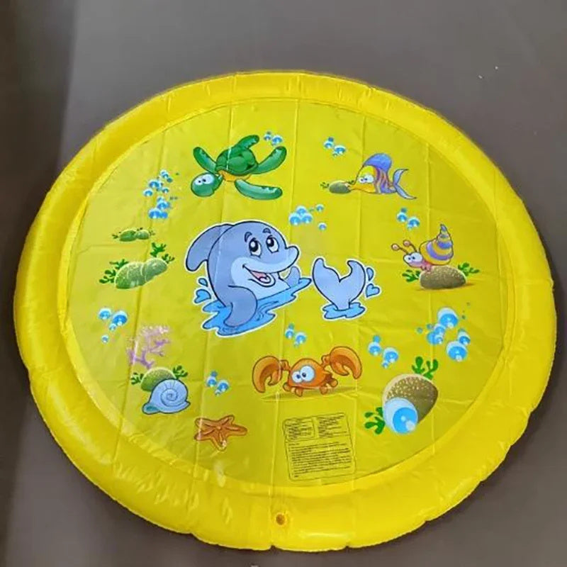 Non-Slip Pet Splash Pad - Summer Water Fun for Dogs | EcoUrbanPaws