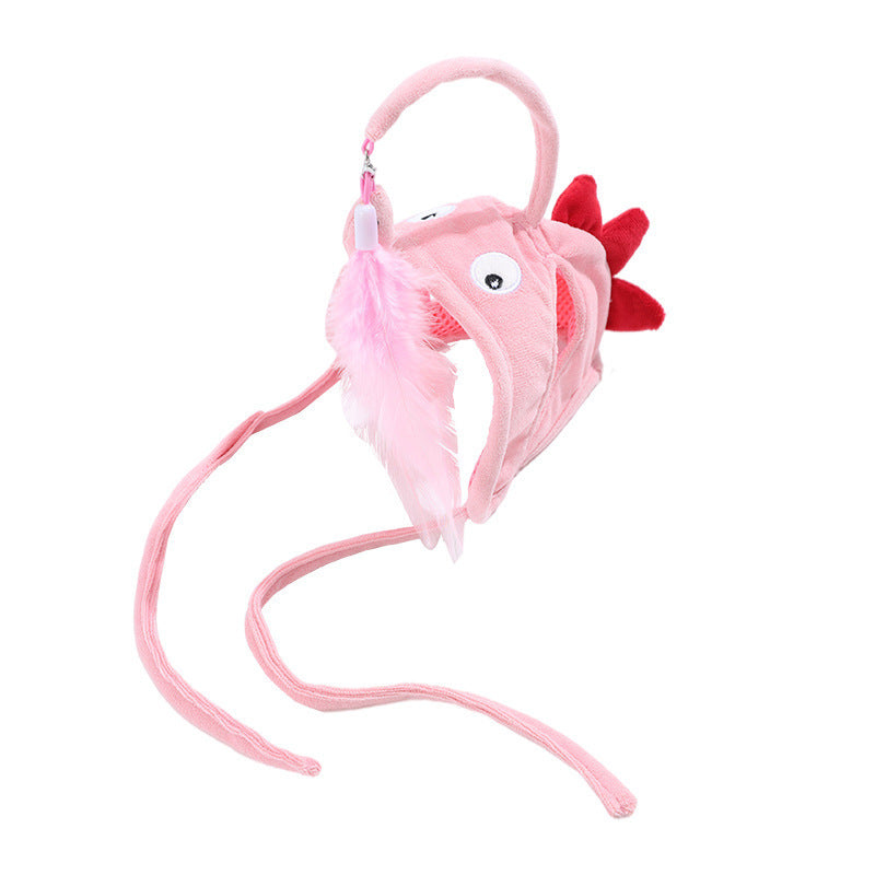 Interactive Feather Wand Toy - Hilarious Cat Entertainment | EcoUrbanPaws