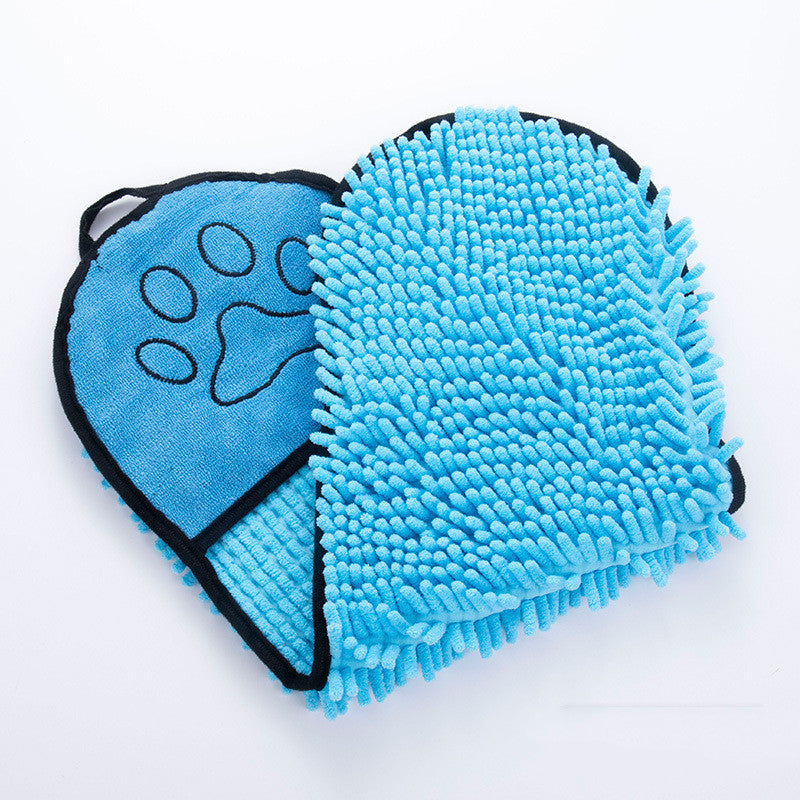 Super Absorbent Pet Bath Towel - Quick-Dry Microfiber | EcoUrbanPaws