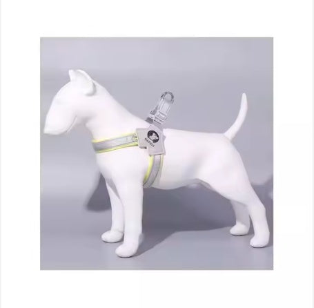 Pet Dog Cat Harness - Adjustable Reflective Control | EcoUrbanPaws